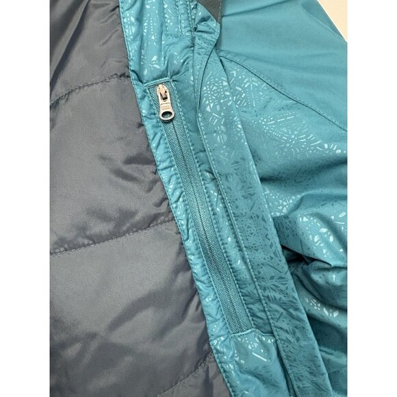 *New Columbia Gotcha Groovin Jacket Coat Womens Plus 2X Teal Outdoor Winter Snow - Picture 7 of 12
